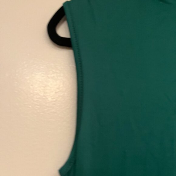 Green Stretchy Dress with Cinches Sides - Unbranded Size Large - Picture 7 of 13